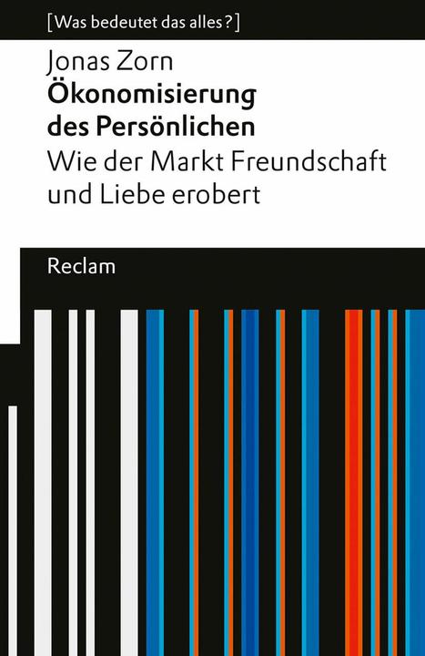 Image du produit Ökonomisierung des Persönlichen (Allemand, Jonas Zorn, 2024)