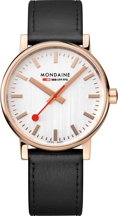 Mondaine Evo2 - Ip Roségold (Analoguhr, 40 mm)