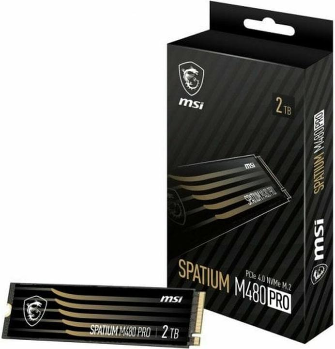 Produktbild MSI Spatium M480 Pro (2000 GB, M.2 2280)