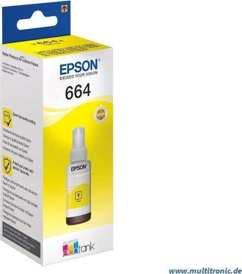 Actual product image Epson 664 (Y)