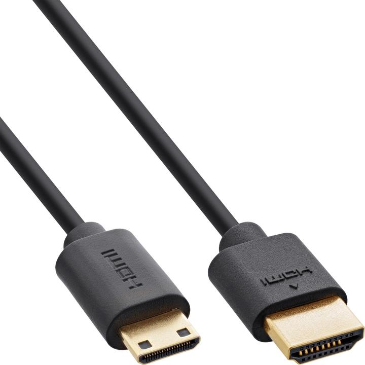 InLine HDMI (Typ A) — mini HDMI (Typ C) (0.30 m, HDMI)