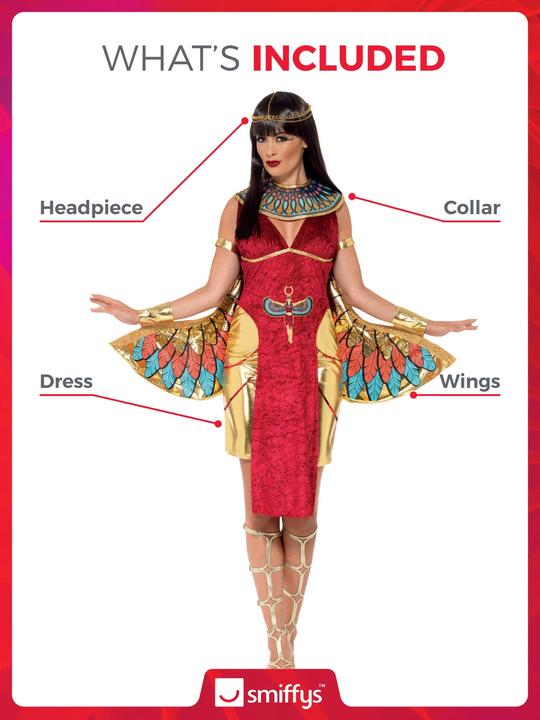 Actual product image Smiffys Egyptian Goddess Costume (L)