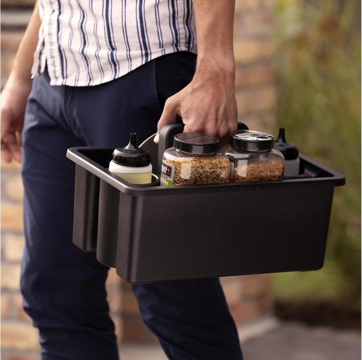 Image du produit Weber 3400128 Panier de transport intégré pour tablette latérale