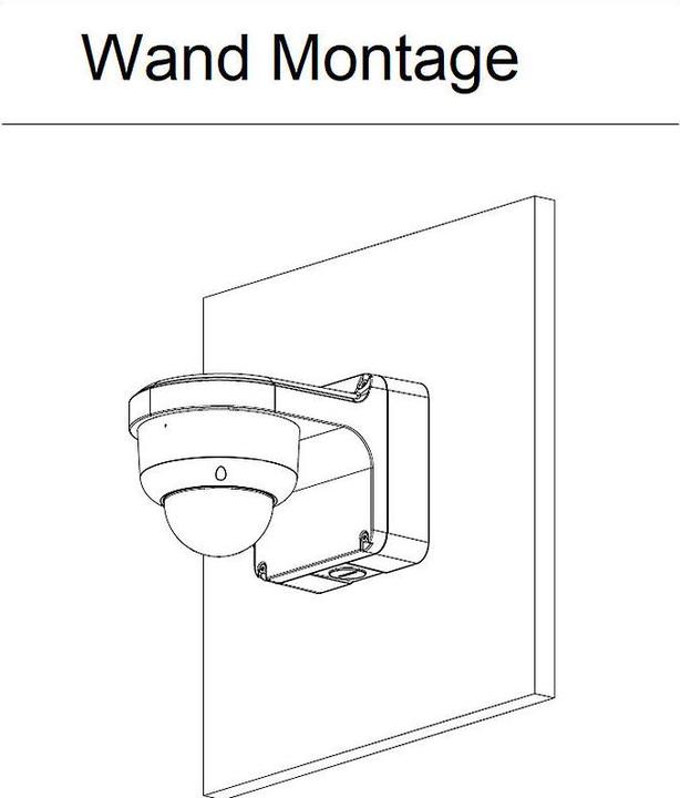 Produktbild Dahua Support de montage mural DH-PFB206W (Montage-Kit)