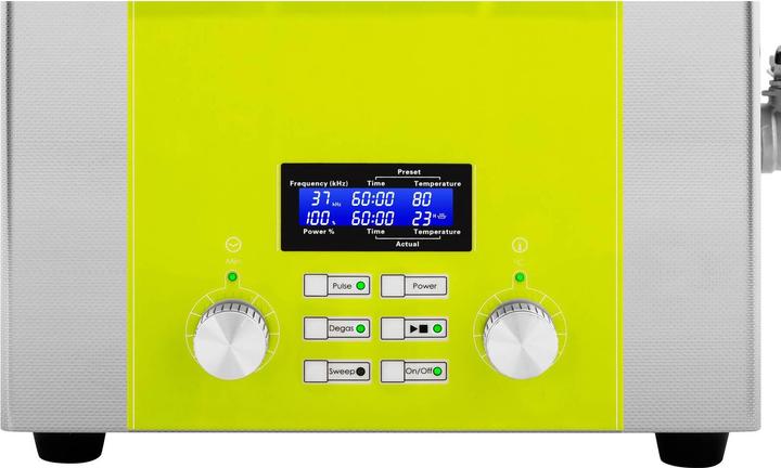 Produktbild Ulsonix Ultraschallgerät Degas Sweep Pulse Ultraschallreiniger Ultraschallbad 10 L 320 W (37 kHz, 10000 ml)