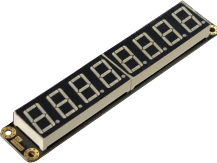 Image du produit DFRobot Écran LED rouge Gravity à 8 chiffres et 7 segments