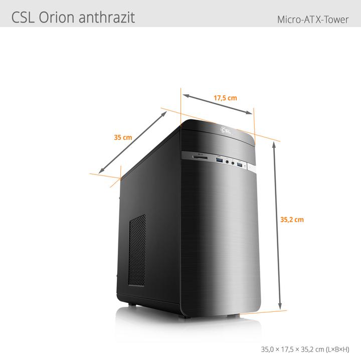 Actual product image CSL Office PC M11060H (AMD Ryzen 5 Pro 8600G, 16 GB, 1000 GB, Radeon 760M)
