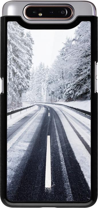 Actual product image PhoneLook Winter 22 Snowy Road cover (Samsung Galaxy A80)