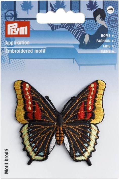 Produktbild Prym Applikation Schmetterling, schwarz/bunt (1 x)