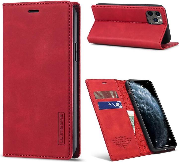 Actual product image Cover-Discount iPhone 11 Pro - Stand Flip Case Cover red (Apple iPhone 11 Pro)
