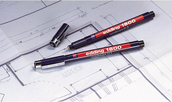 Produktbild Edding 1800 (Black, 1 x)
