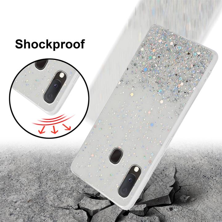Immagine prodotto Cadorabo Copertura in TPU scintillante (Samsung Galaxy A20e, Samsung Galaxy A10e)