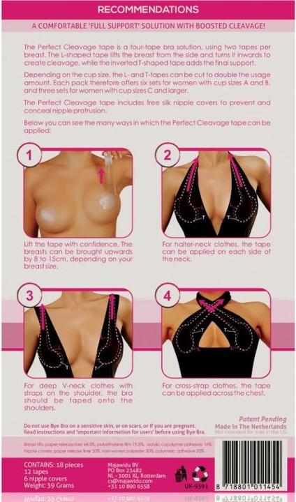 Produktbild Bye Bra Perfect Cleavage Tape (6er Pack)