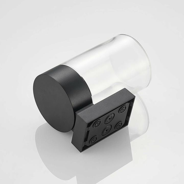 Produktbild Arcchio Liljana Aussenwandleuchte, schwarz, IP65 (E27, IP65)
