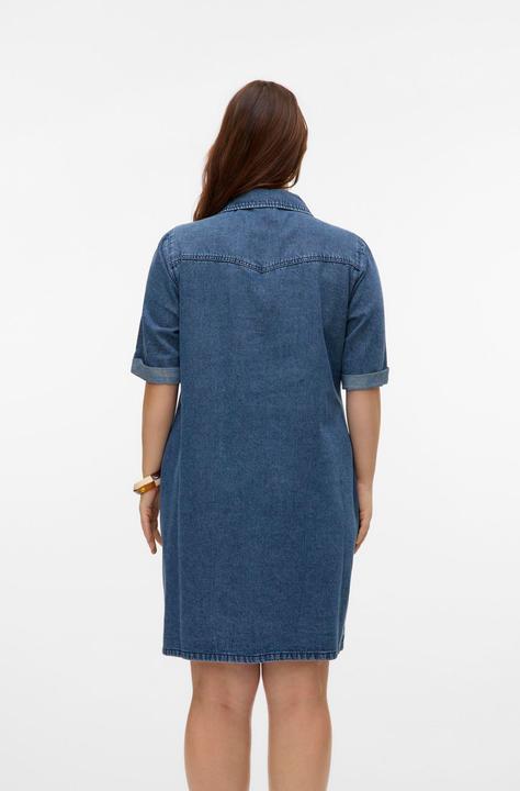 Actual product image Vero Moda VMCJENNIE Kurzes Kleid Jeanskleid (50)