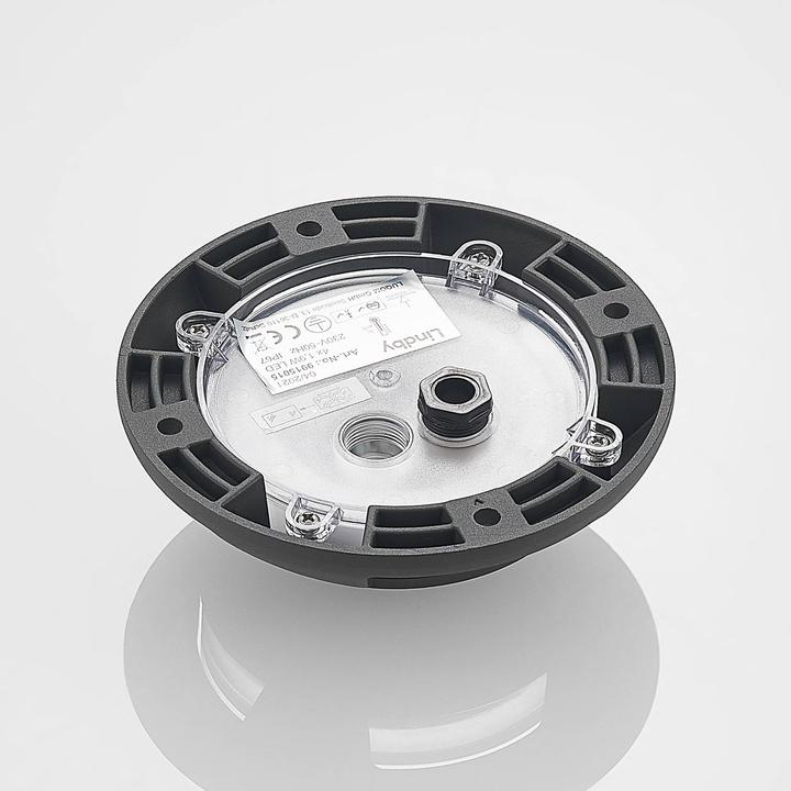 Produktbild Lindby Huban LED-Bodenaufbauleuchte, vierflammig (1100 lm, IP67)