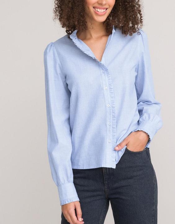 Image du produit La Redoute Collections Blouse à manches longues (48)