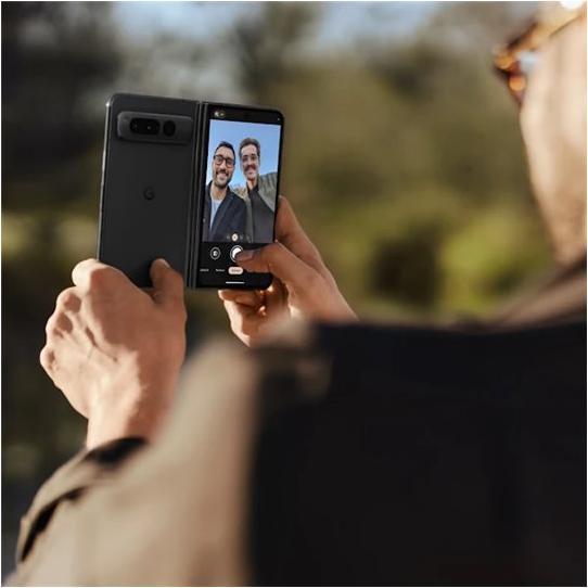 Produktbild Google Pixel Fold (256 GB, Obsidian, 7.60", SIM + eSIM, 48 Mpx, 5G)