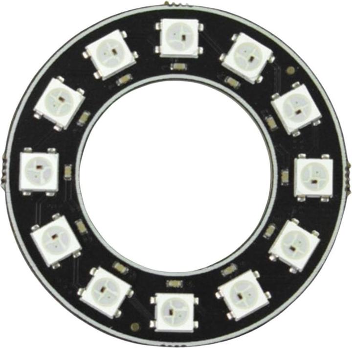 Image du produit DFRobot Neopixel Ring 12x WS2812 RGB LED