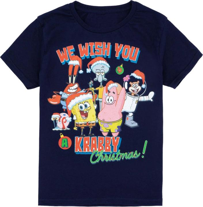 Spongebob Squarepants Krabby Christmas TShirt