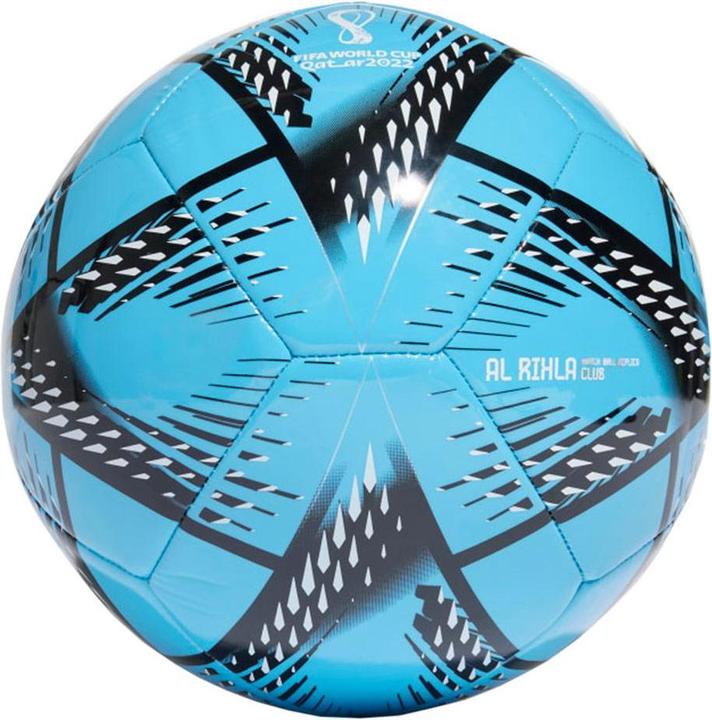 Actual product image adidas Soccer Ball Al Rihla Blue H57784