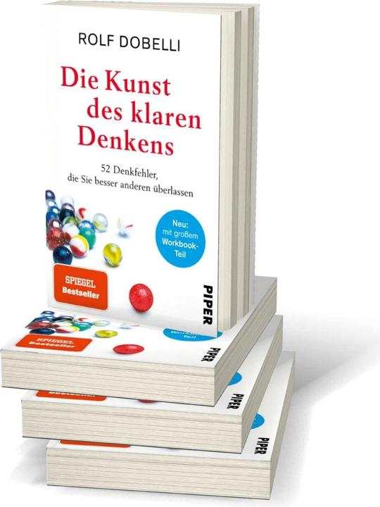 Produktbild Die Kunst des klaren Denkens (Deutsch, Rolf Dobelli, 2021)