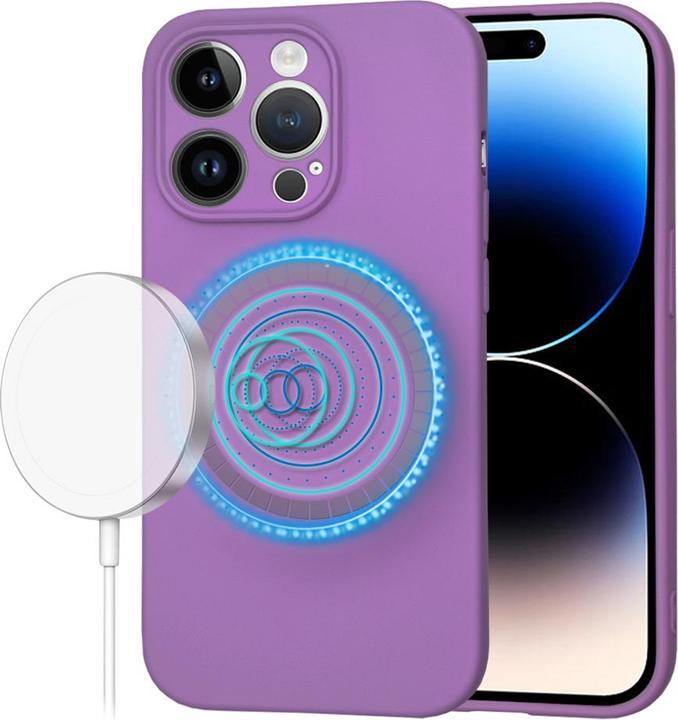 Produktbild Techsuit - SoftFlex MagSafe - iPhone 14 Pro - Purple (Apple iPhone 14 Pro)