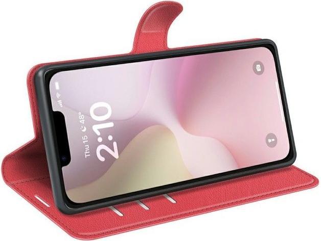 Actual product image MU Classic Litchi Leder Bookcover Series (Apple iPhone 16e)