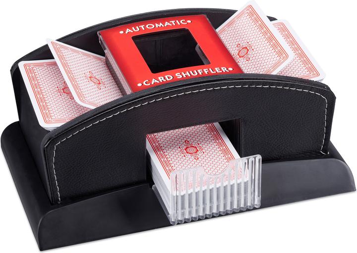 Image du produit Relaxdays Mélangeur de cartes à jouer, automatique