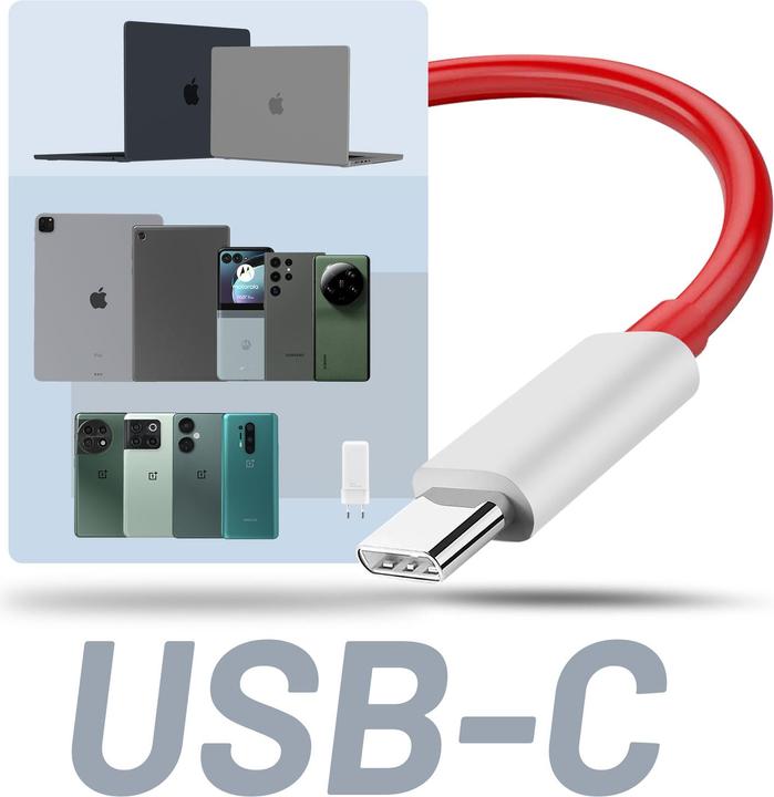Produktbild OnePlus USB C – USB C (1 m, USB 3.2 Gen 1)
