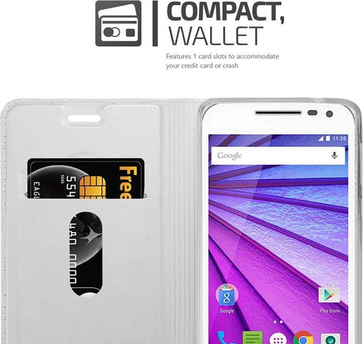 Produktbild Cadorabo Book Classy Style Cover (Motorola Moto G30)