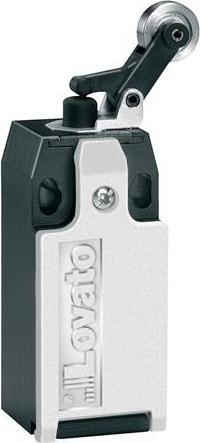 Image du produit Csdk SL Endestop plastique rulle side push stamp, plastik krop, M20 i bund 1NO+1NC Snap aktion, mål i henhol