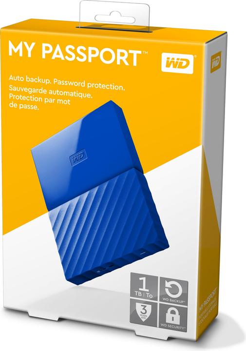 Actual product image WD My Passport (1 TB)
