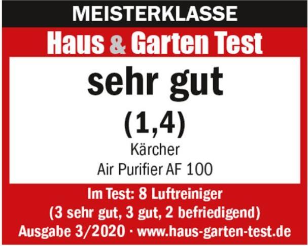 Produktbild Kärcher AF 100 Raumluftreiniger (100 m²)