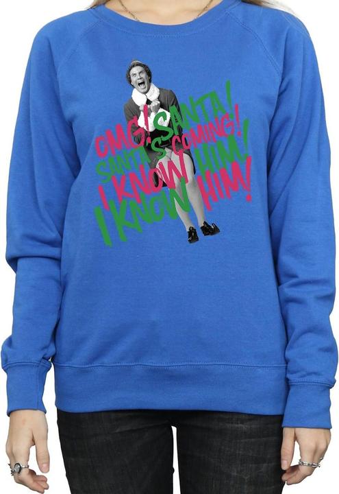 Produktbild Elf Santa's Coming Sweatshirt (XL)