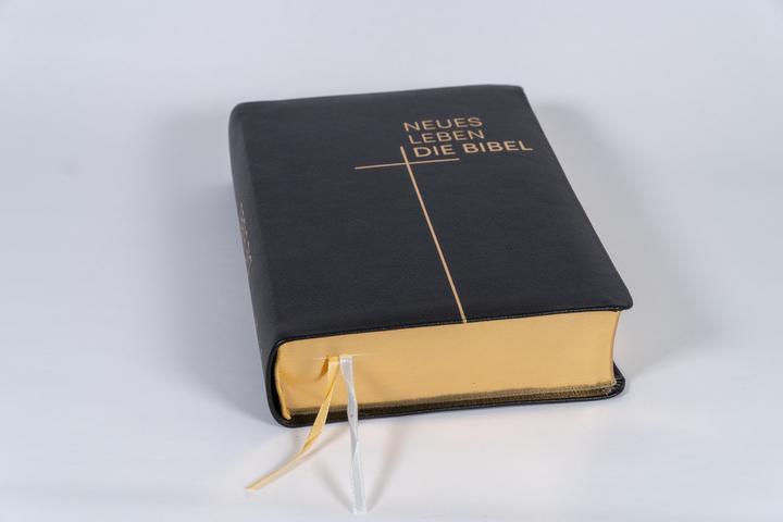Produktbild Neues Leben. Die Bibel, Standardausgabe, Leder mit Goldschnitt (Deutsch, 2025)