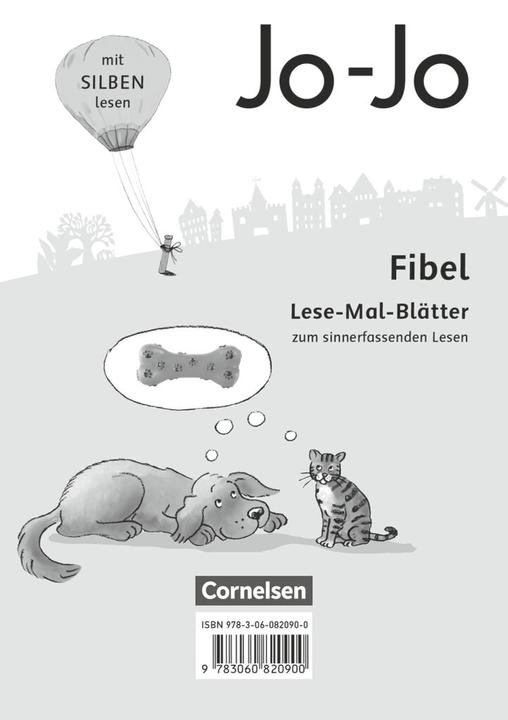 Actual product image Jo-Jo Fibel. Allgemeine Ausgabe. Lese-Mal-Blätter (German, Jana Arnold, 2016)
