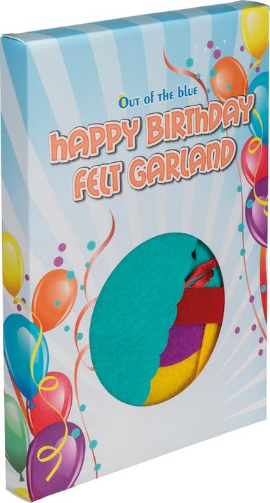 Actual product image NoName Ghirlande con testo Happy Birthday