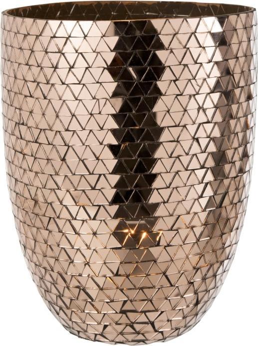 Immagine prodotto J-Line Vaso e lanterna a mosaico Ø 23/H 29 cm (Ø 23 x 29 cm)