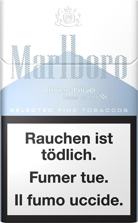 Marlboro Boîte bleue argentée (10 pcs)