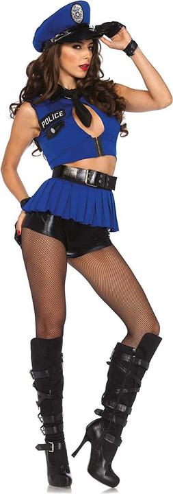 Produktbild Leg Avenue Polizistin - Cop Kostüm für Fasching & Halloween (M)