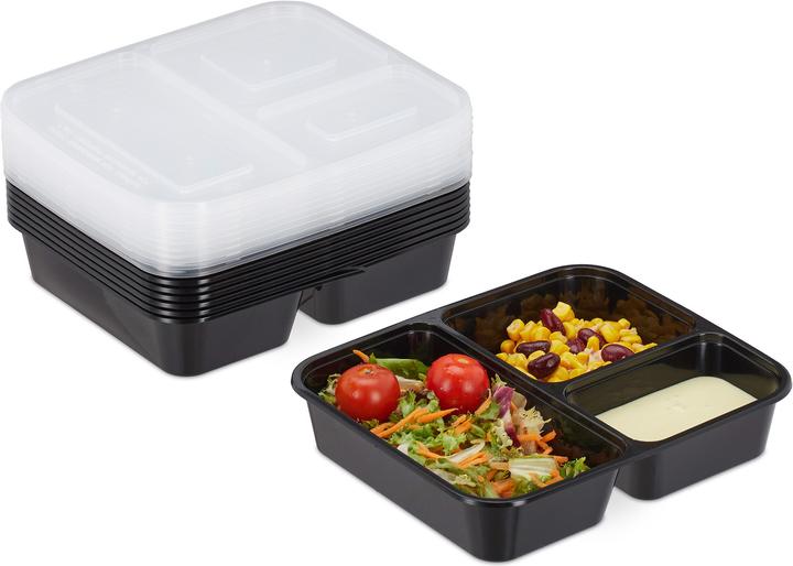 Actual product image Relaxdays mealprep boxes