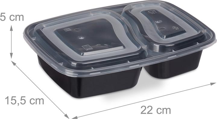 Image du produit Relaxdays Boîtes Meal-Prep