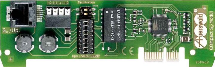 Actual product image Auerswald COMpact ISDN module 3000 series 1S0 internal or 1 S0 external