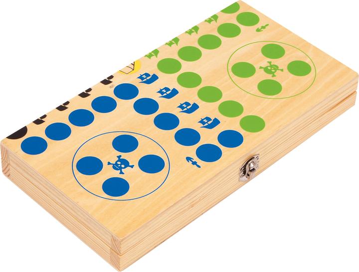 Actual product image small foot Ludo Pirate Island (German)