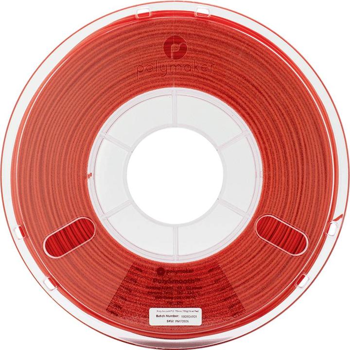 Image du produit Polymaker PJ01004 Filament PolySmooth polissable 1.75 mm 750 g Coral Red 1 pc. (PVB, 1.75 mm, 750 g, Rouge)