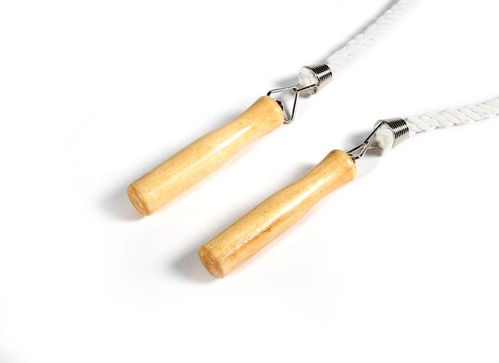 Actual product image Gladiatorfit Skipping rope with wooden handles (280 cm)