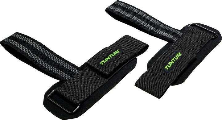 Actual product image Tunturi Gepolsterte Profi Lifting Straps Zughilfen