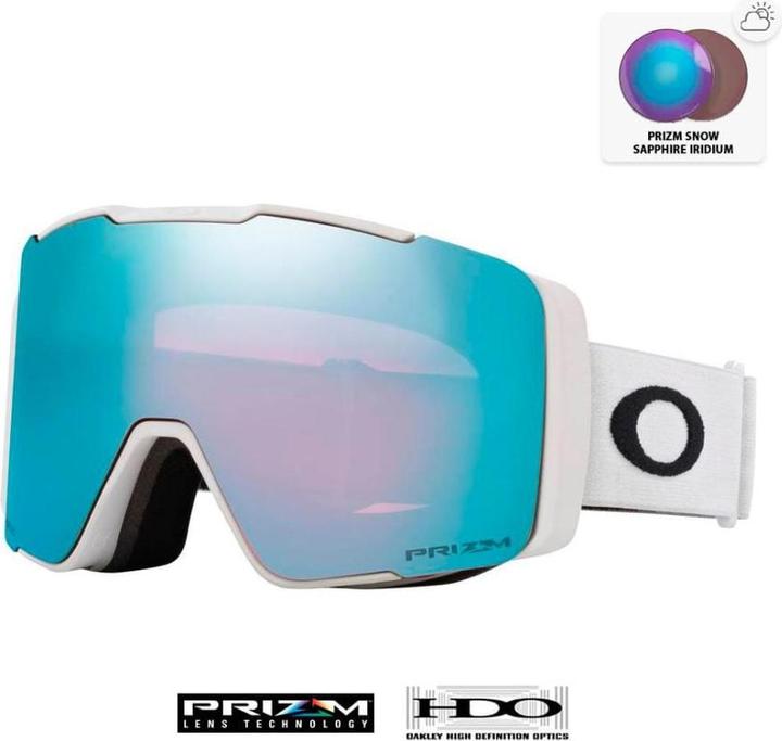 Immagine prodotto Oakley Occhiali da sci Line Miner Pro M Prizm Snow Sapphire Iridium - Blu e bianco