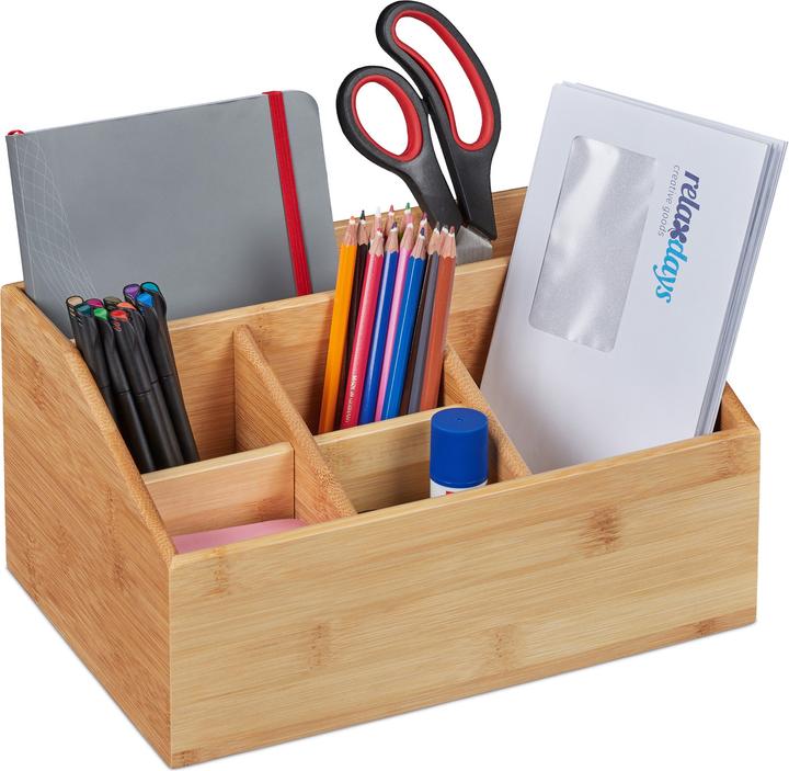 Relaxdays Schreibtisch Organizer